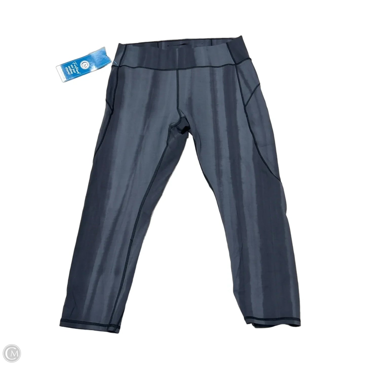 Athletic Leggings Capris By Lululemon In Grey, Size: L