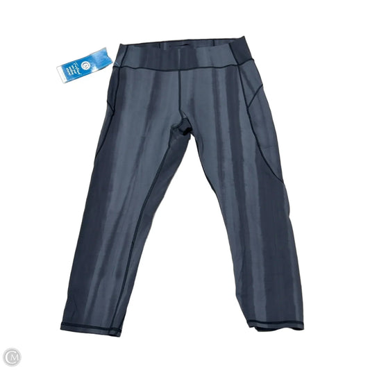 Athletic Leggings Capris By Lululemon In Grey, Size: L