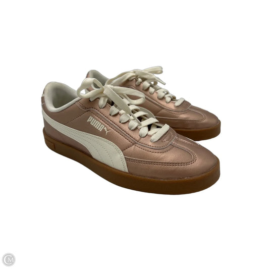 Shoes Sneakers By Puma In Pink, Size: 8