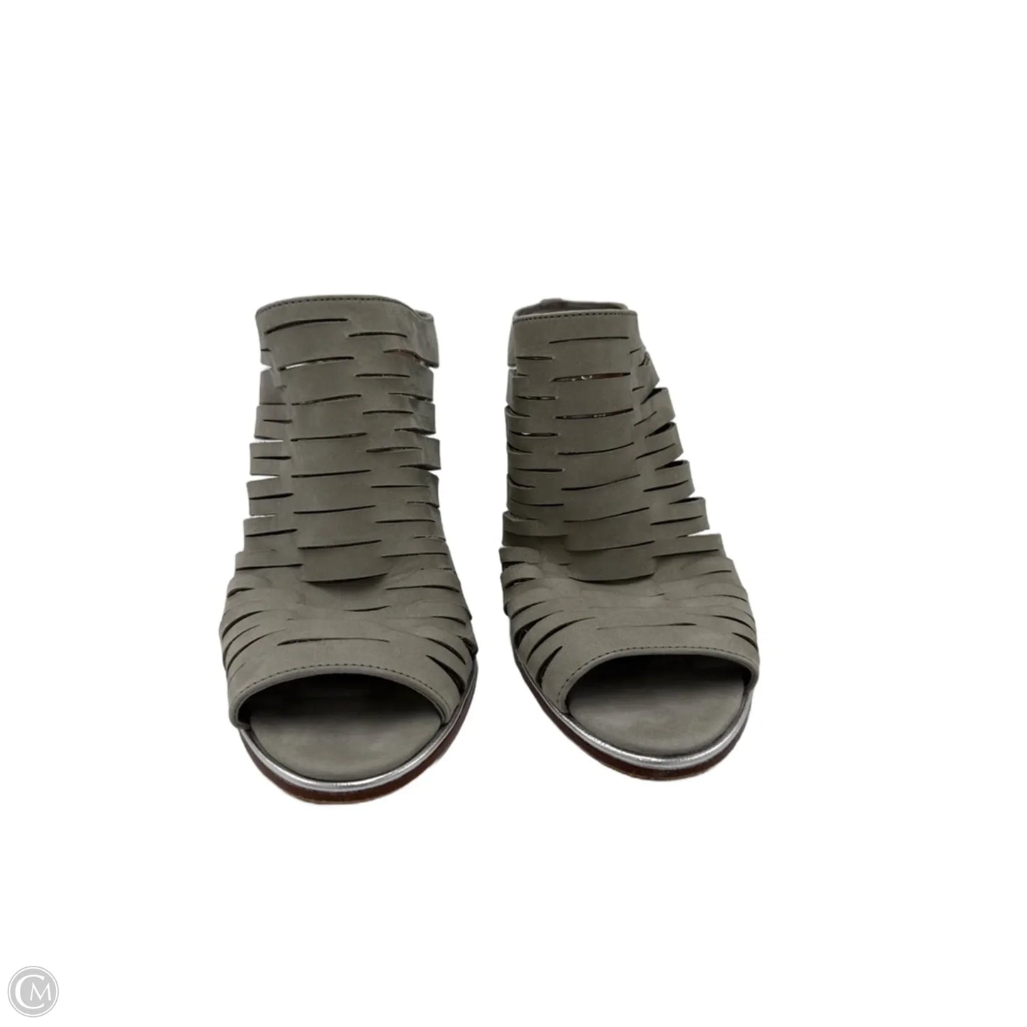 Shoes Heels Block By Donald Pliner In Silver, Size: 8.5