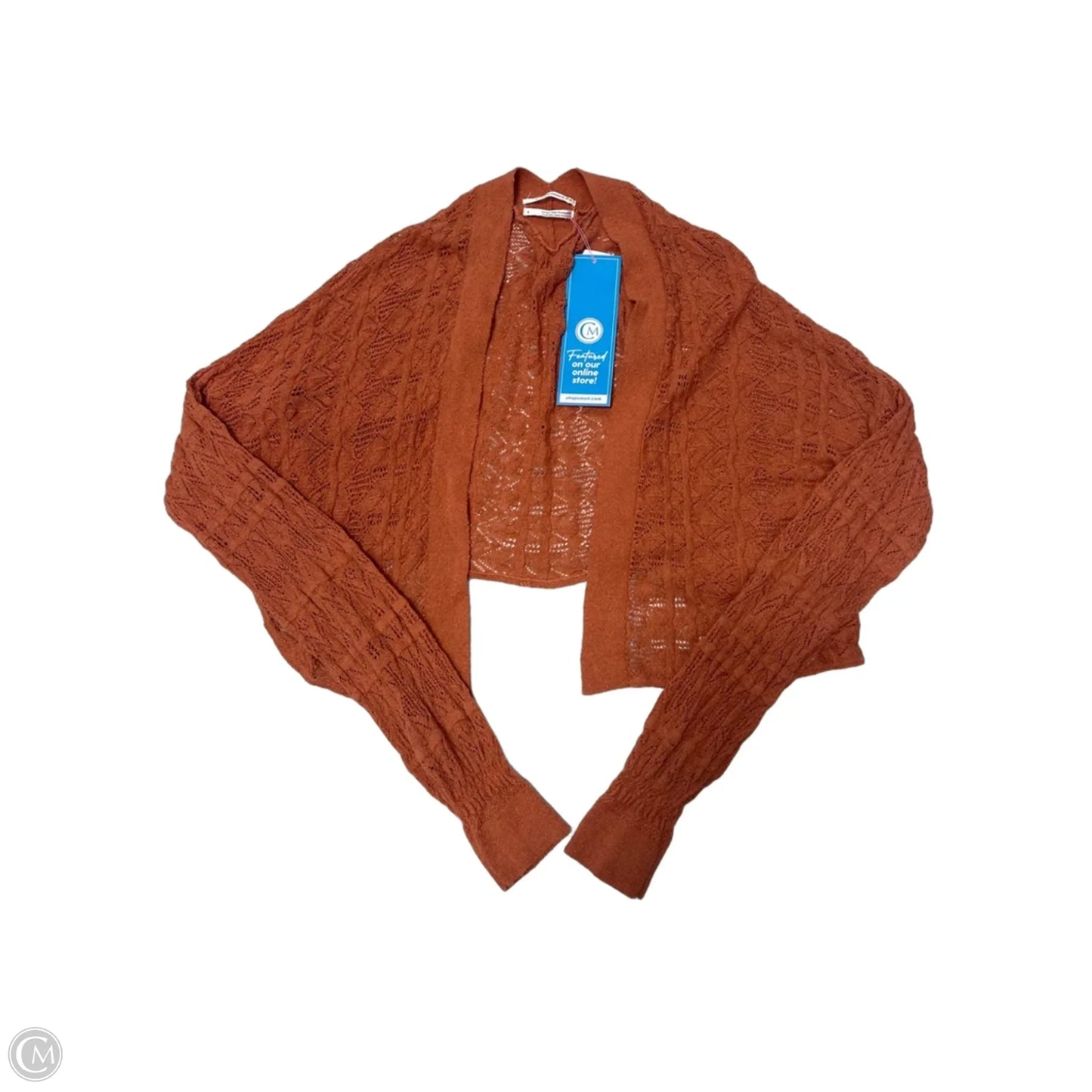 Cardigan By Anthropologie In Orange, Size: S