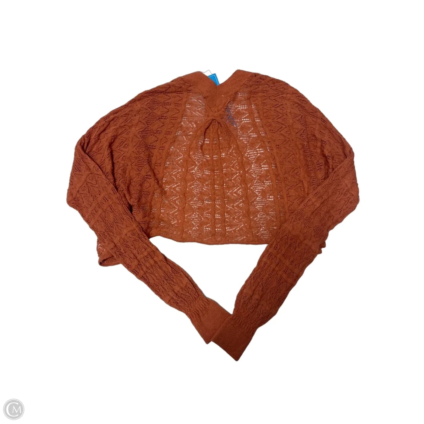 Cardigan By Anthropologie In Orange, Size: S