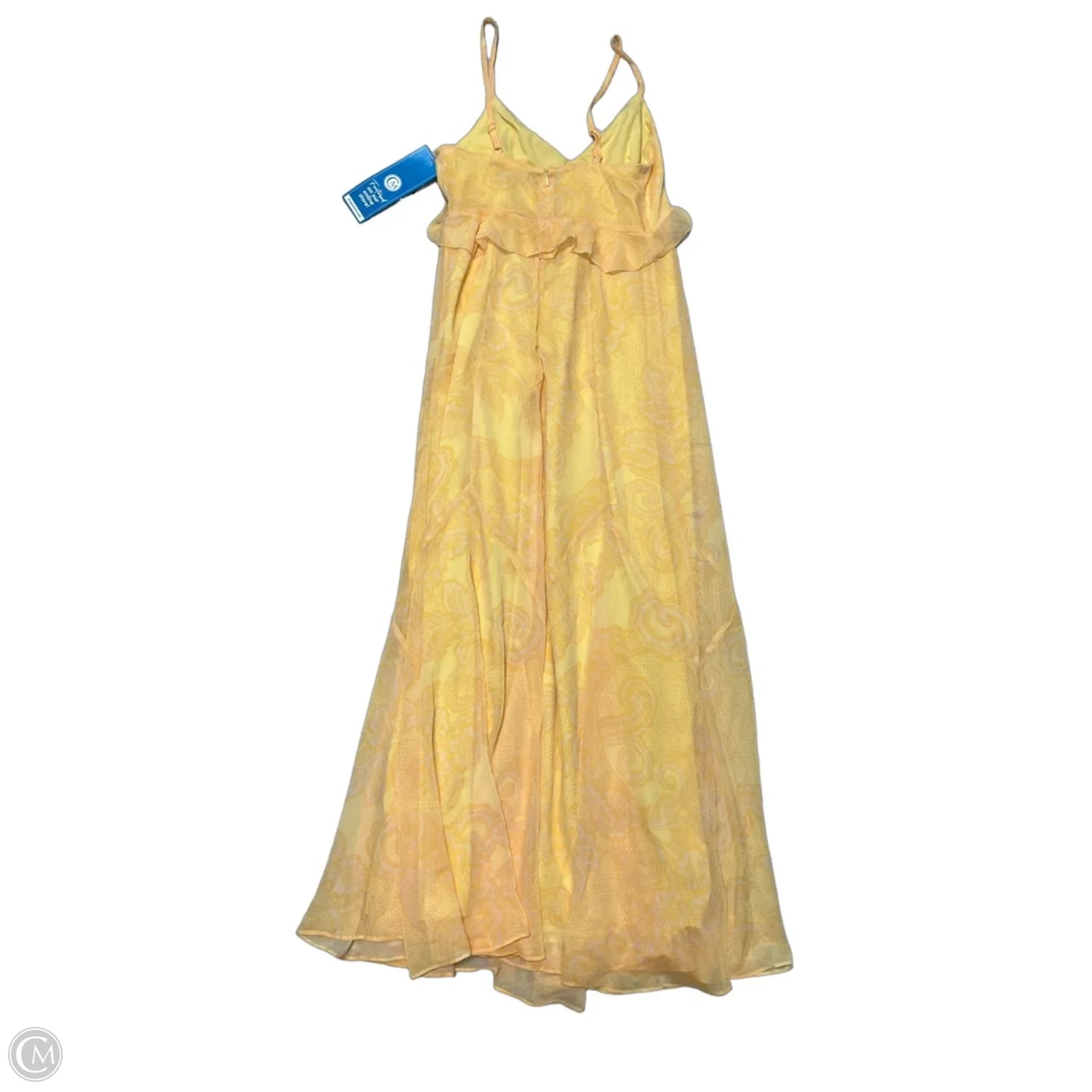 New! Dress Party Long By Steve Madden In Yellow, Size: Xs