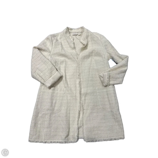 Jacket Other By Chicos In Cream, Size: Xs