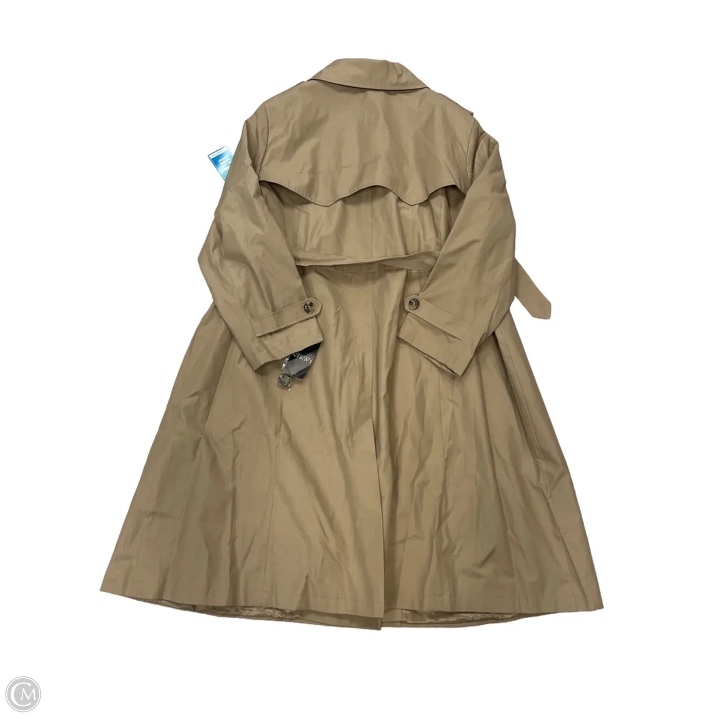 New! Coat Trench Coat By Lauren By Ralph Lauren In Tan, Size: 3x