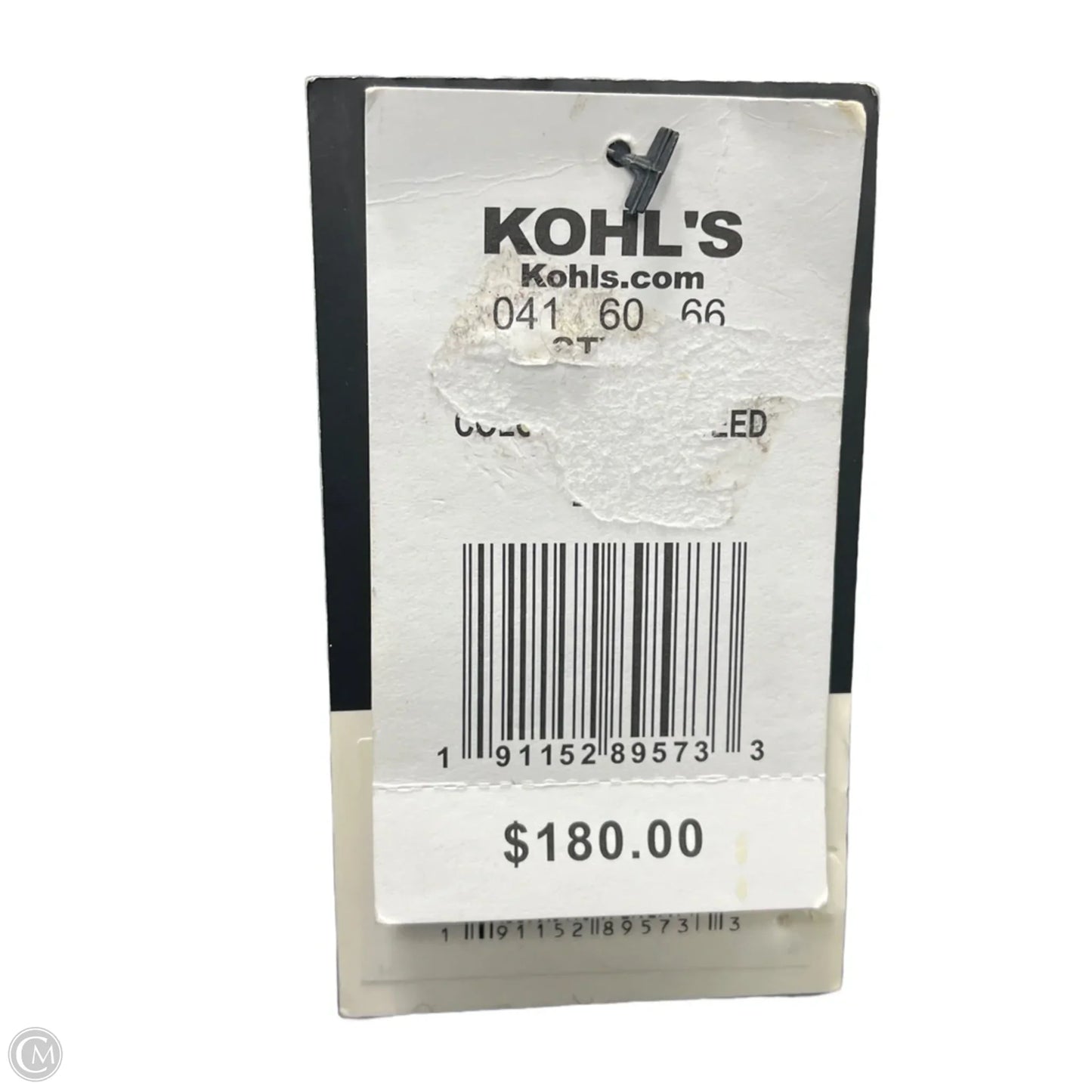 New! Coat Peacoat By Nine West In Black & White, Size: L