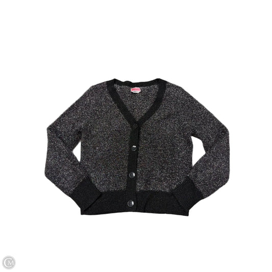 Sweater Cardigan Designer By Kate Spade In Silver, Size: M