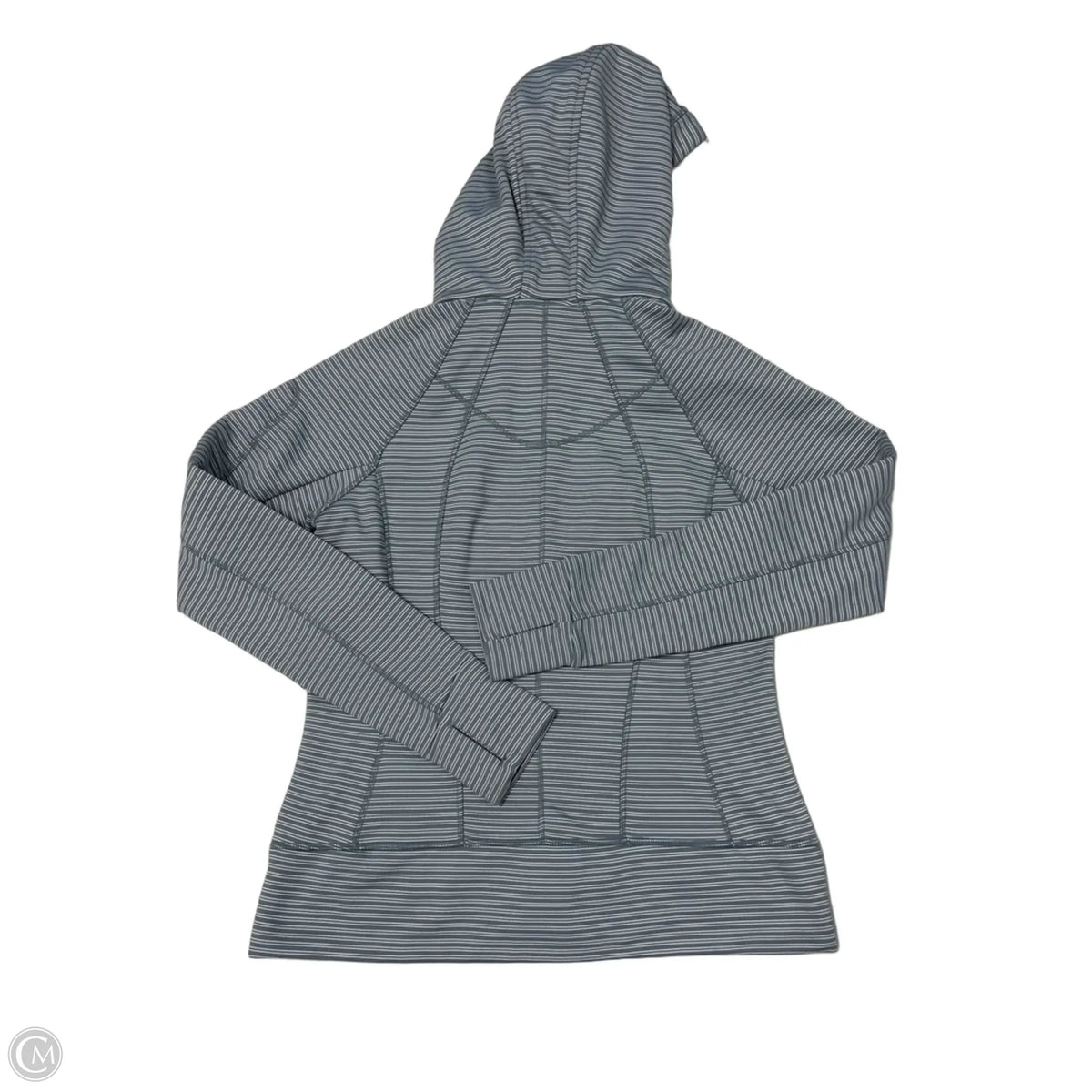 Athletic Jacket By Athleta In Grey, Size: L