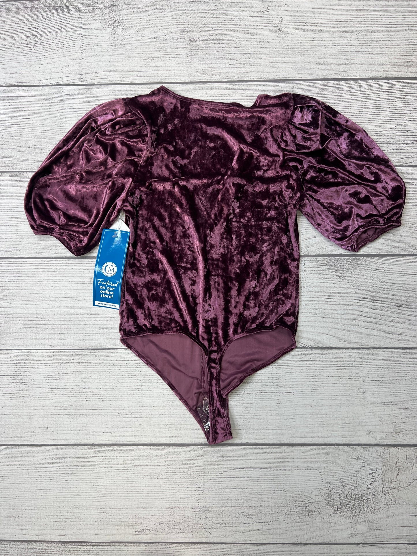 Purple Bodysuit Free People, Size Xs