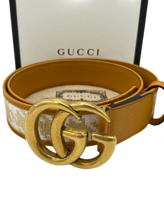 Gucci Belt Luxury Designer in Size: 95 / 38