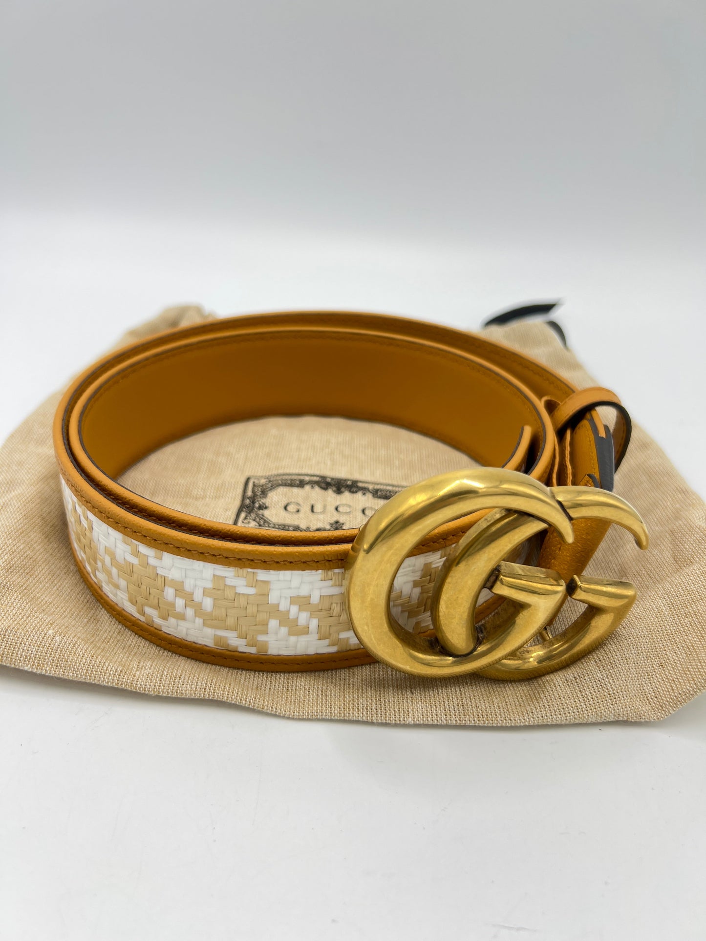 Gucci Belt Luxury Designer in Size: 95 / 38