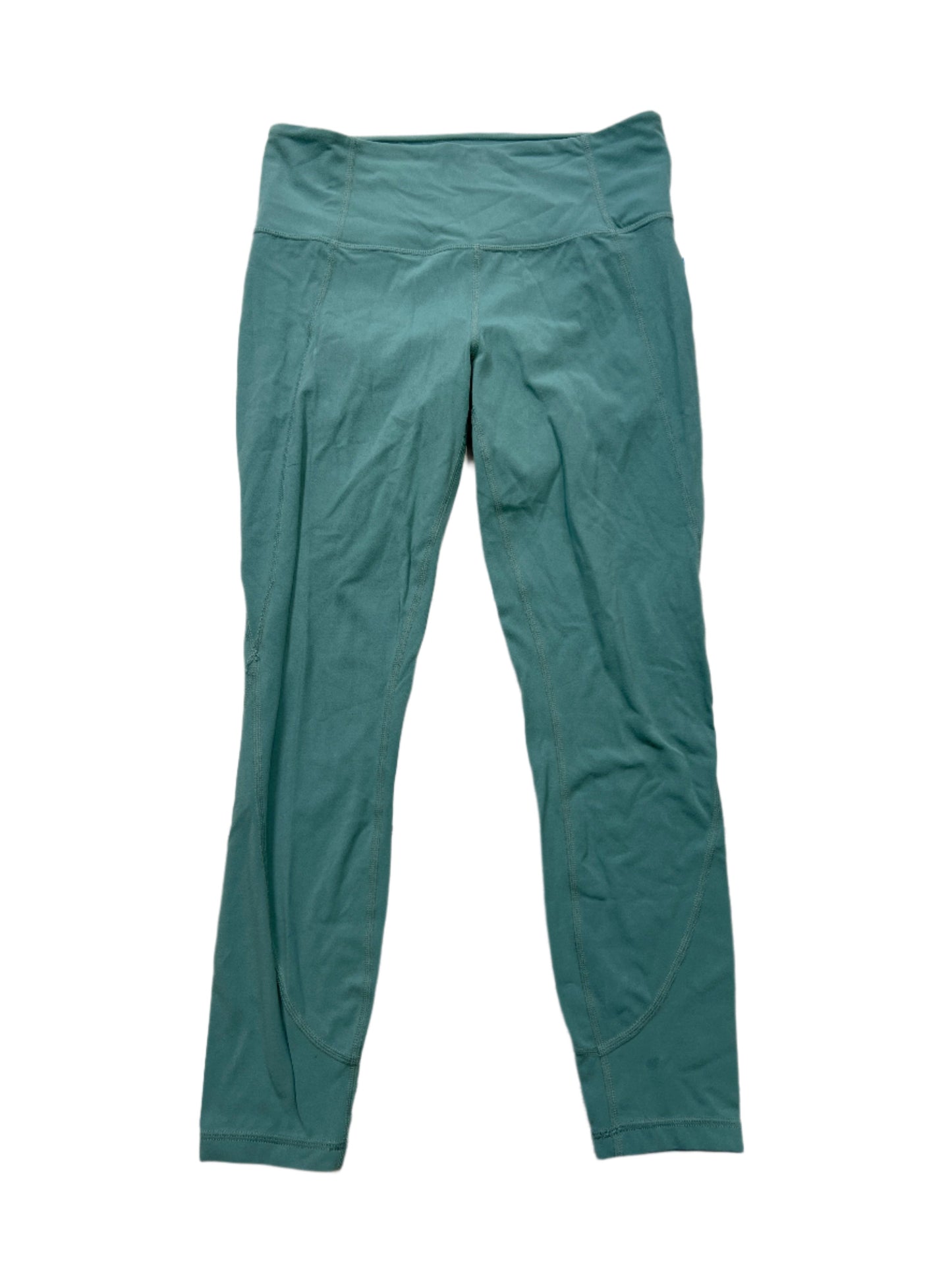 Athletic Leggings By Athleta In Green, Size: M