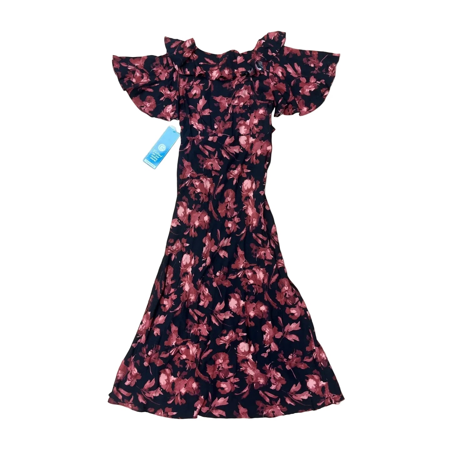 Dress Casual Maxi By A New Day In Black & Red, Size: S