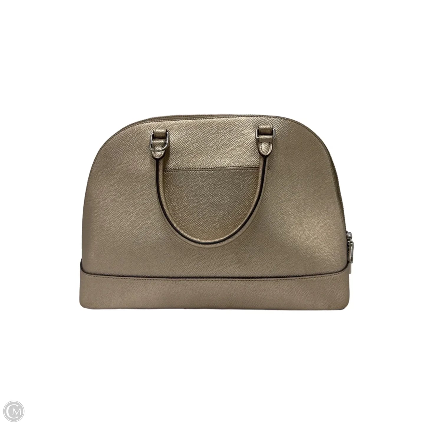 Handbag Designer By Coach Gold