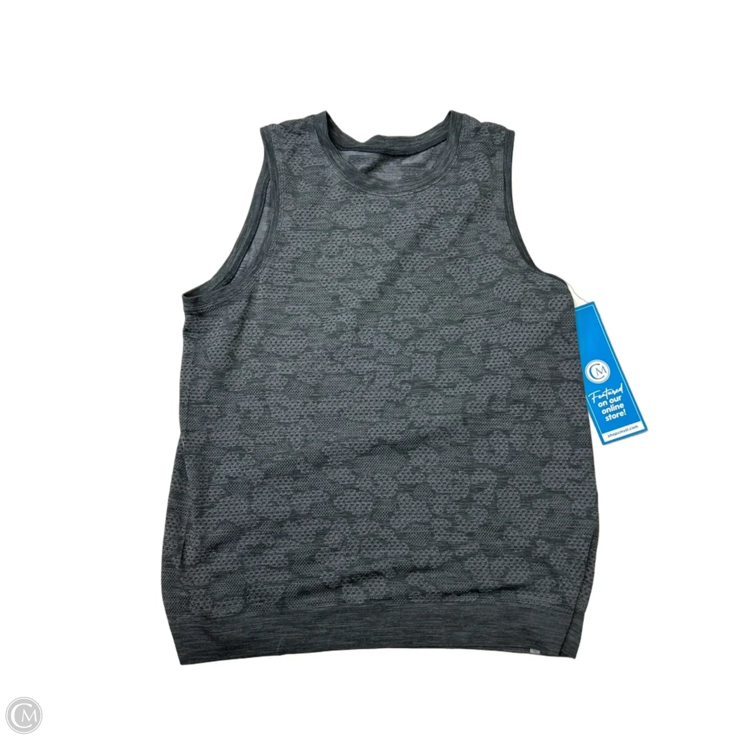 Athletic Tank Top By Lululemon In Grey, Size: L