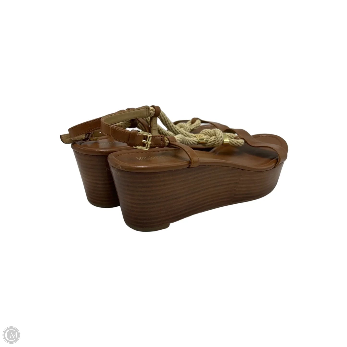 Shoes Heels Platform By Michael Kors In Brown, Size: 10