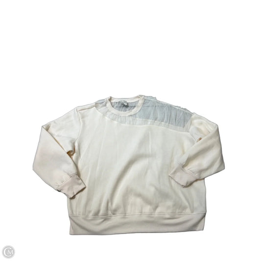 Sweater By Maeve In Cream, Size: 1x