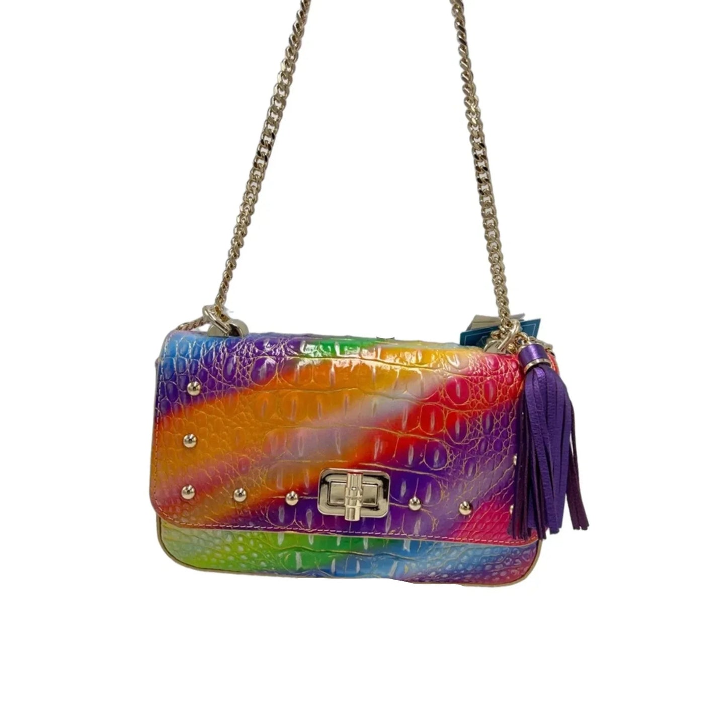 Like New! Brahmin Rosa Gumdrop Designer Crossbody Handbag