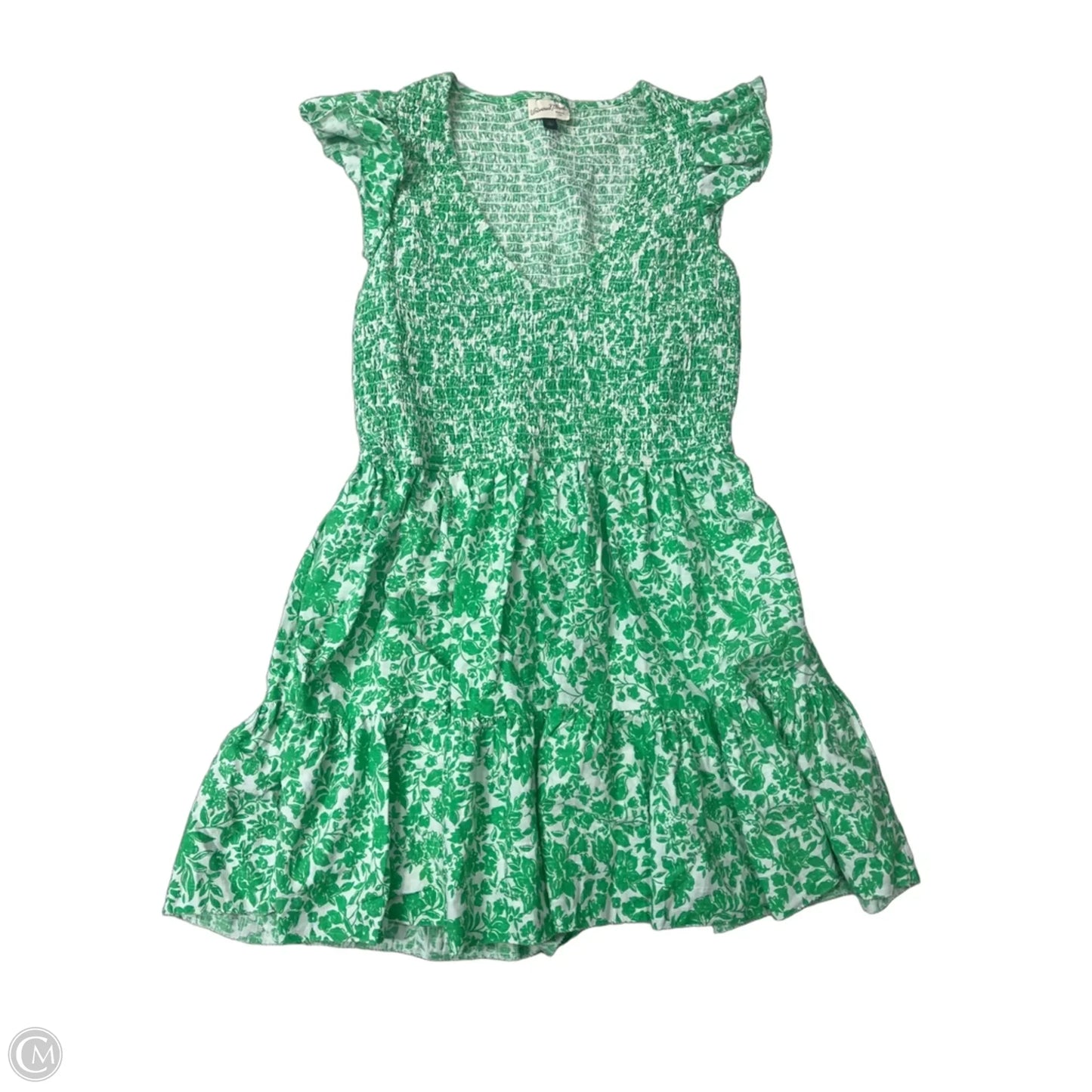 Dress Casual Short By Universal Thread In Green, Size: L