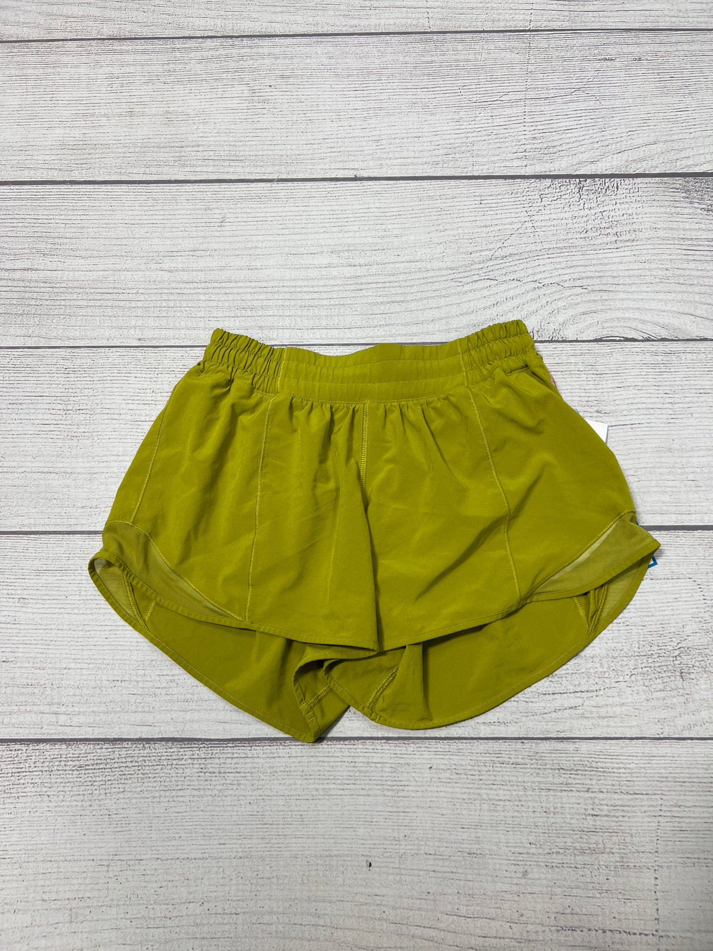 Athletic Shorts By Lululemon In Green, Size: 6