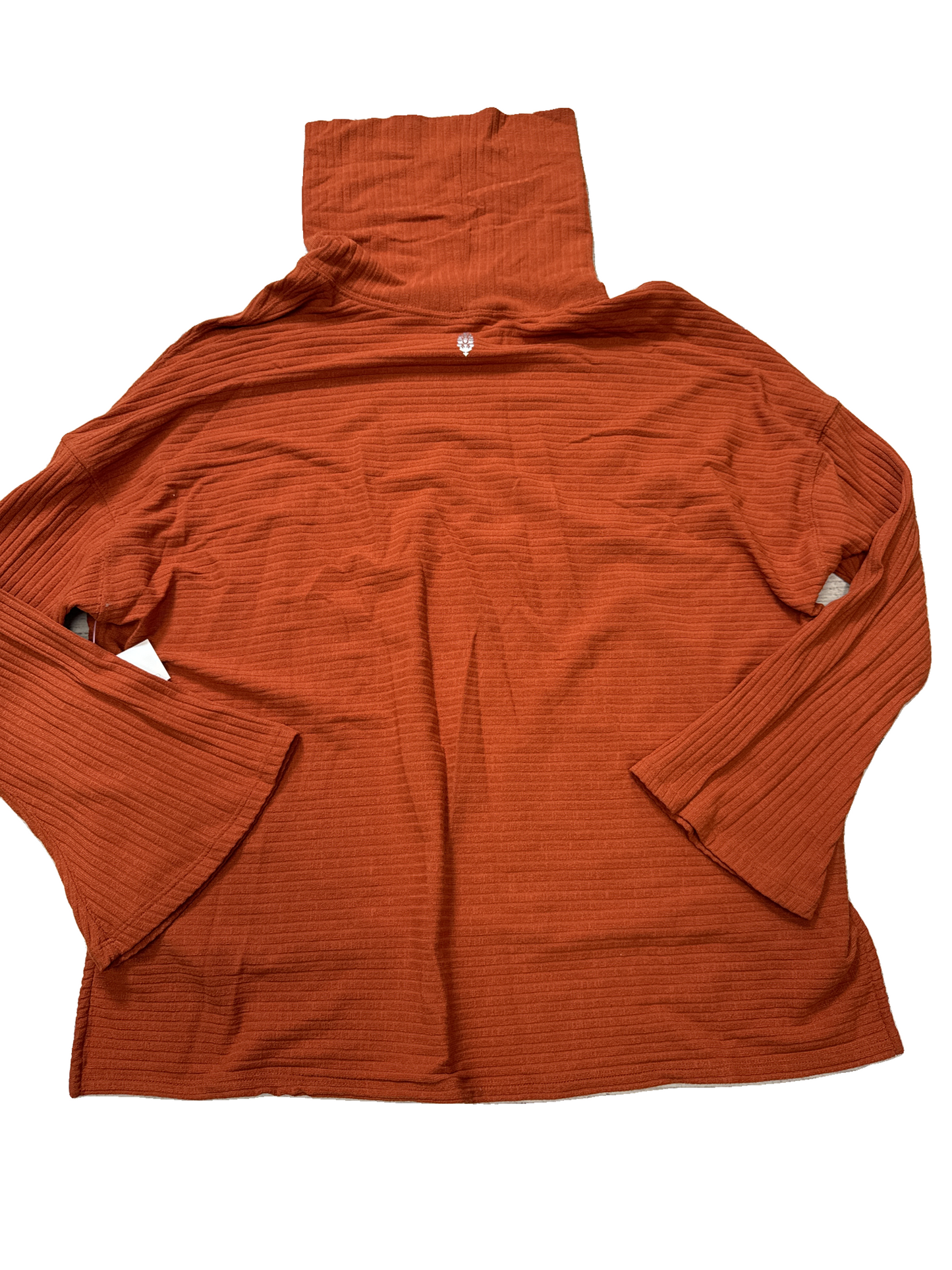 Top Long Sleeve By Free People In Orange, Size: Xs