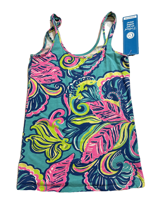 Tank Top Designer By Lilly Pulitzer In Blue, Size: S