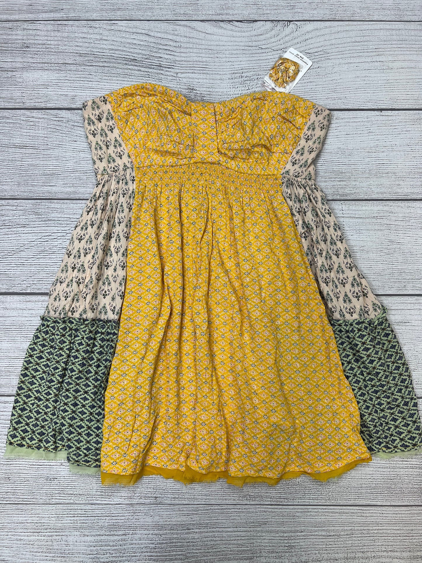 New! Yellow Dress Casual Short Free People, Size L