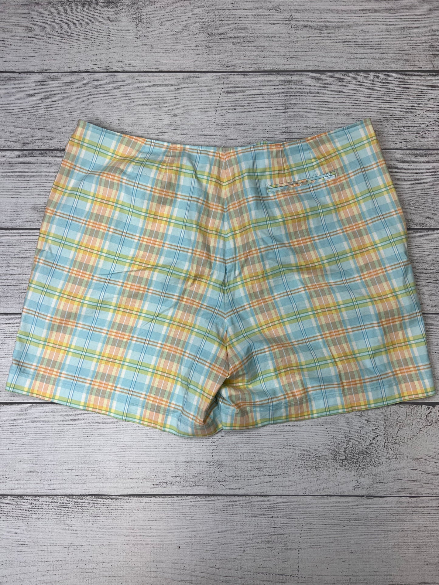 Plaid Athletic Skirt Skort Liz Claiborne, Size 24