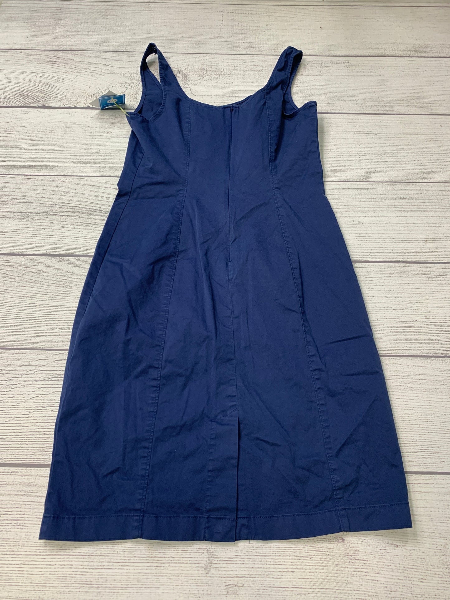 Blue Dress Casual Midi J Crew, Size S