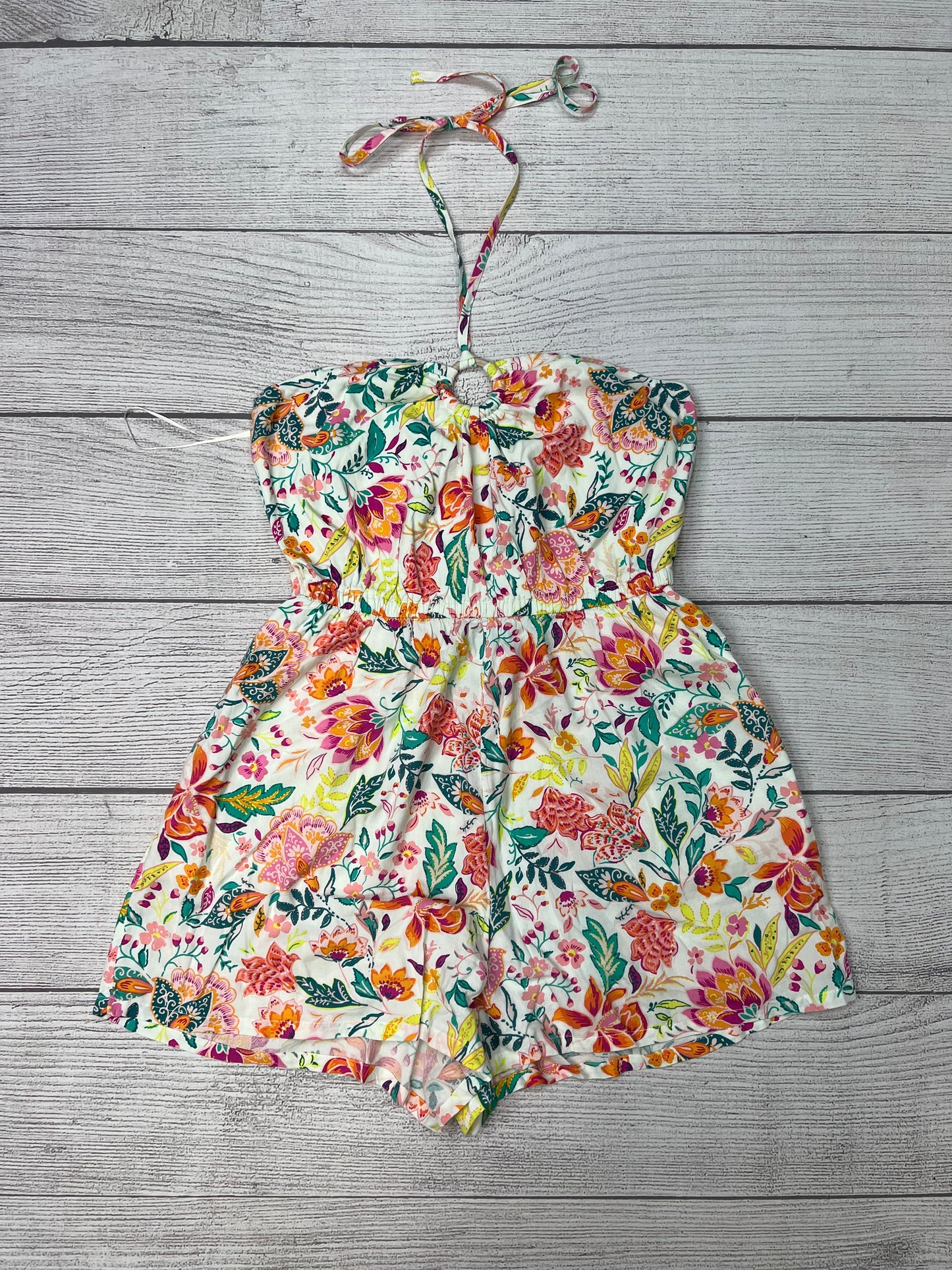 Romper By Old Navy In Flowered, Size: M