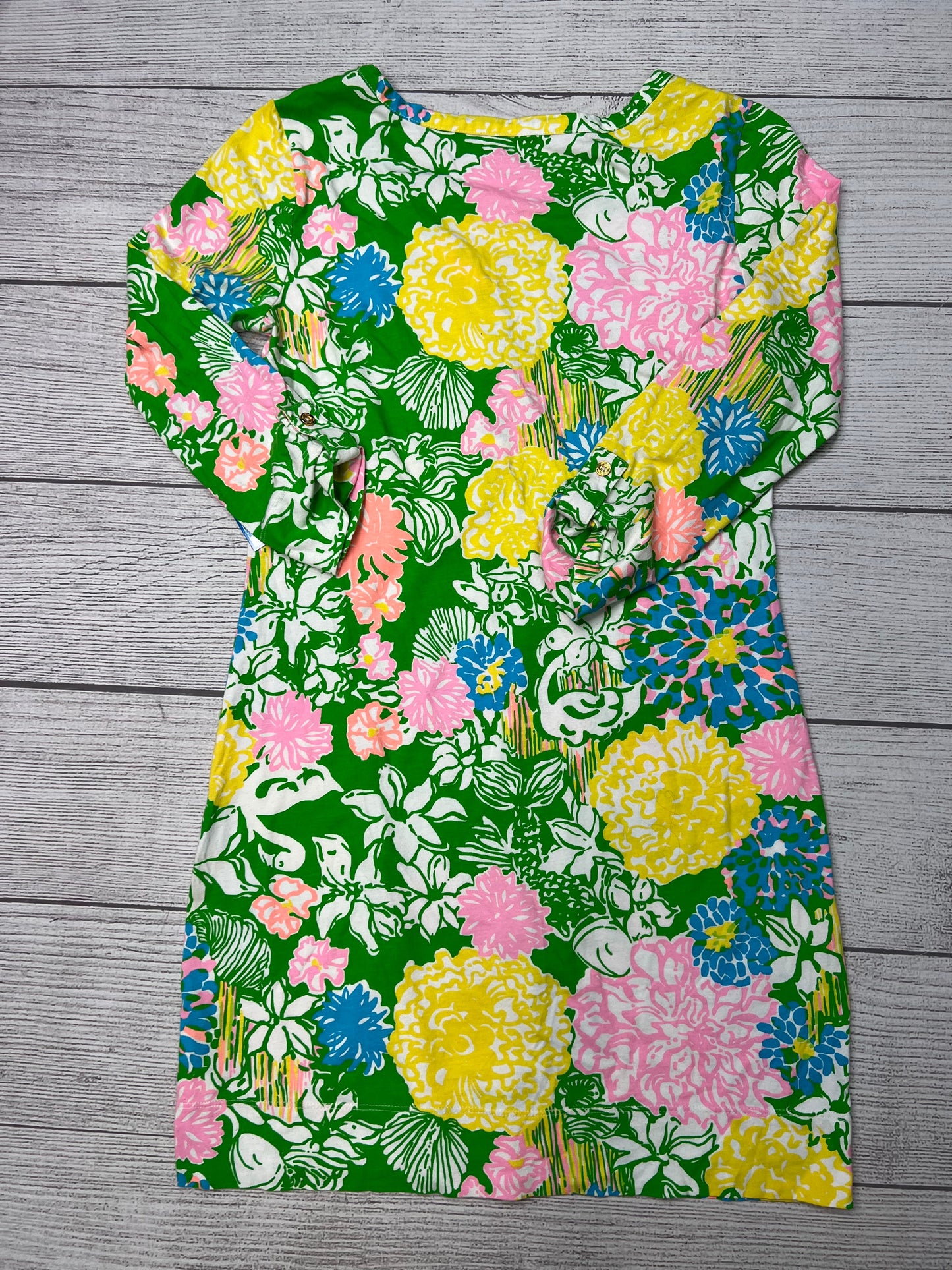 Dress Casual Midi By Lilly Pulitzer In Multi-colored, Size: M