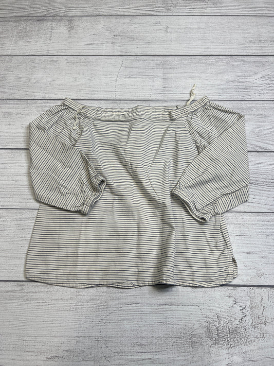 Top Long Sleeve By Madewell  Size: L