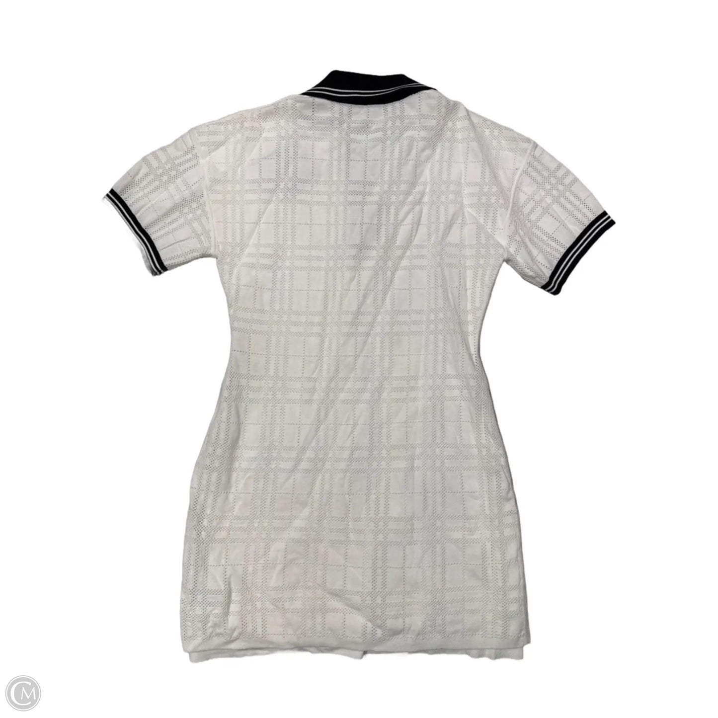 Dress Luxury Designer By Burberry In White, Size: S