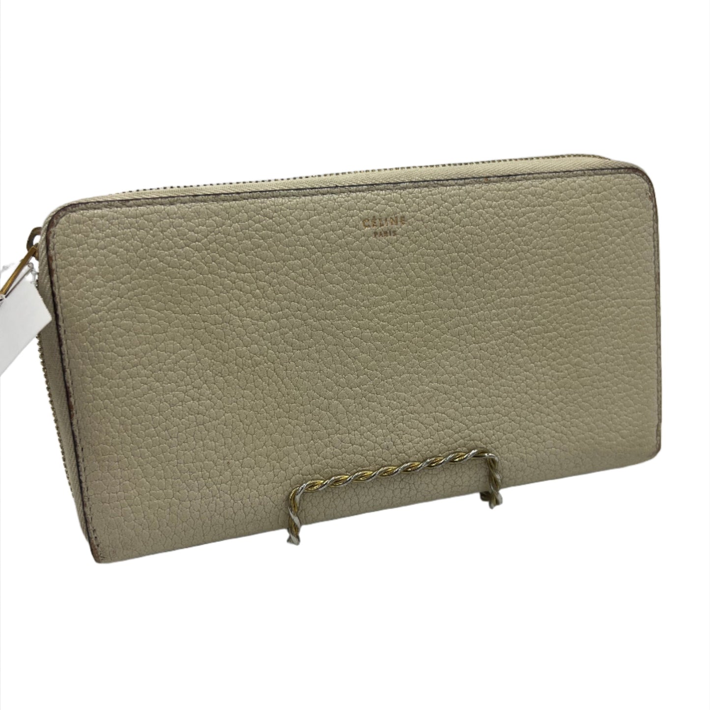 Celine Zip Around Calfskin Designer Wallet