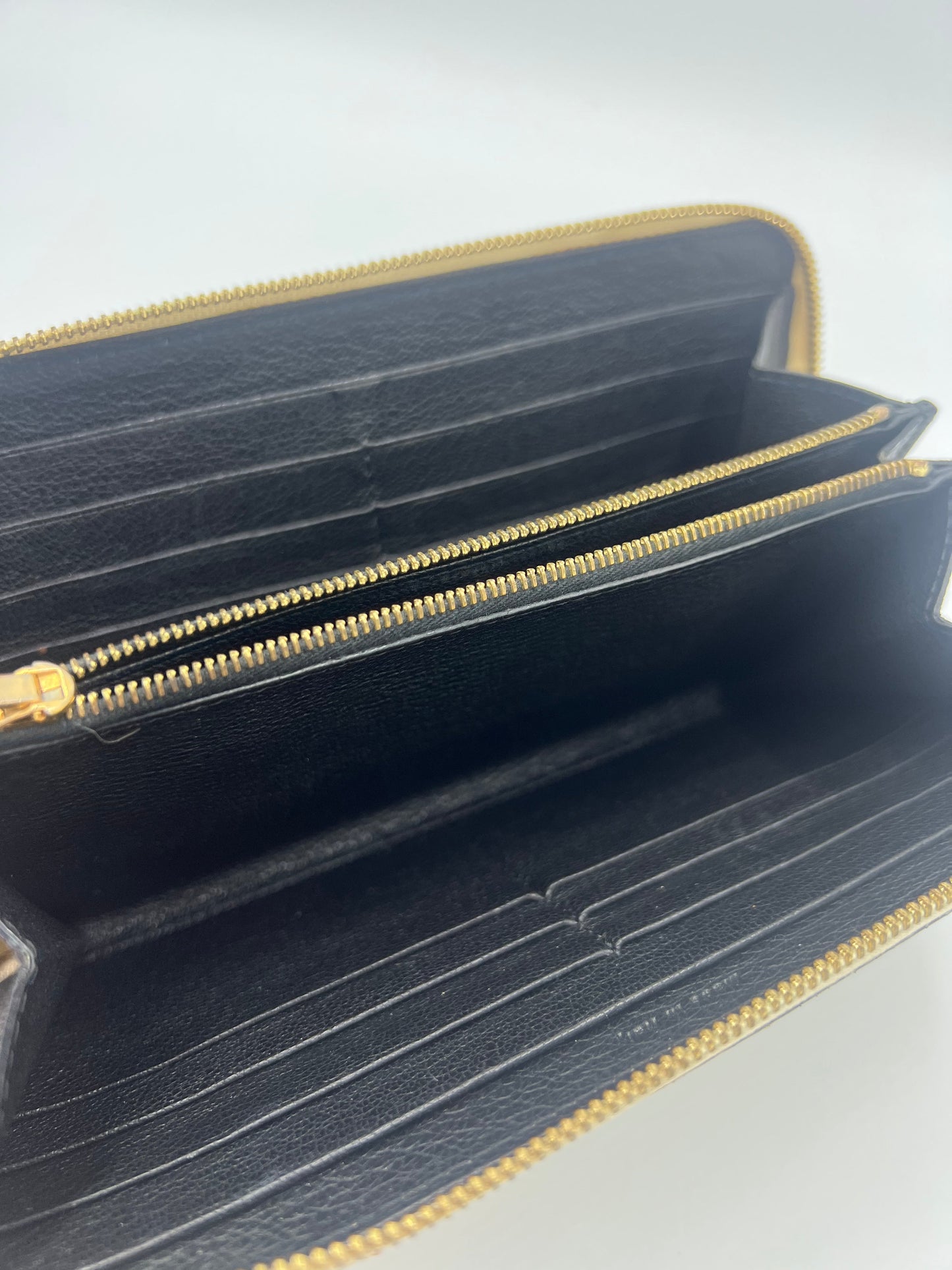 Celine Zip Around Calfskin Designer Wallet