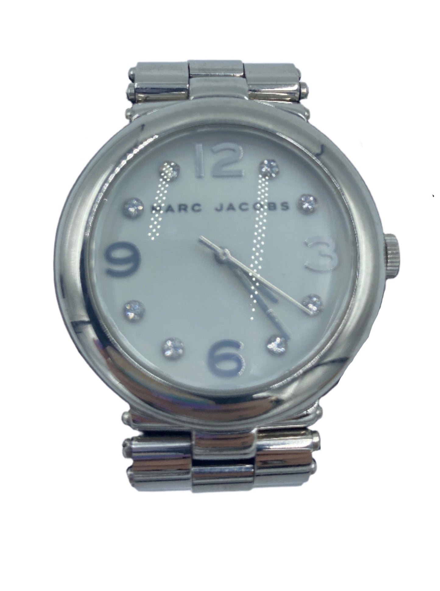 Marc Jacobs Stainless Steel Crystal Watch