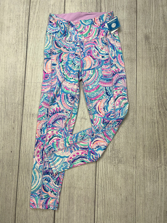 Purple Athletic Leggings Lilly Pulitzer, Size S