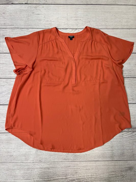 Orange Top Short Sleeve Torrid, Size 3x