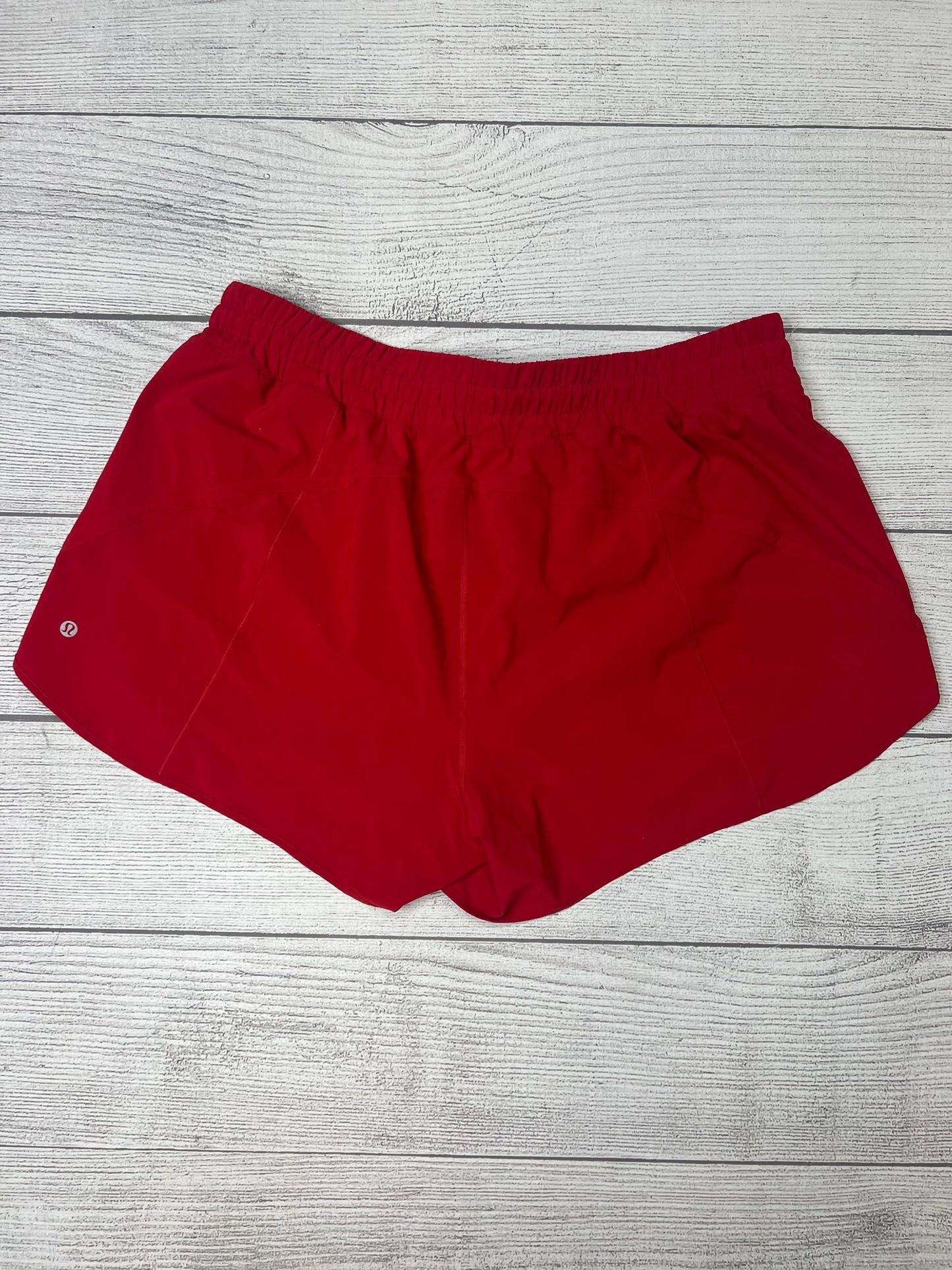 Red Athletic Shorts Lululemon, Size 1x