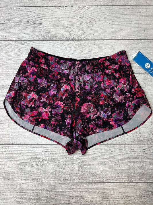 Floral Athletic Shorts Lululemon, Size 1x