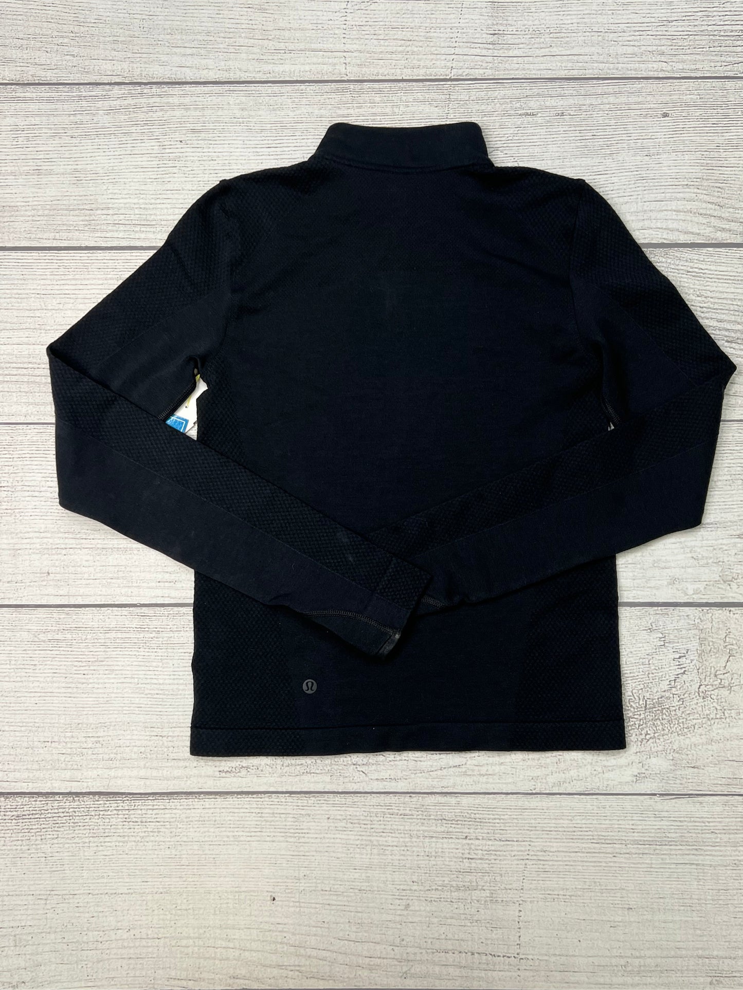 Athletic 1/2 Zip By Lululemon In Black, Size: S