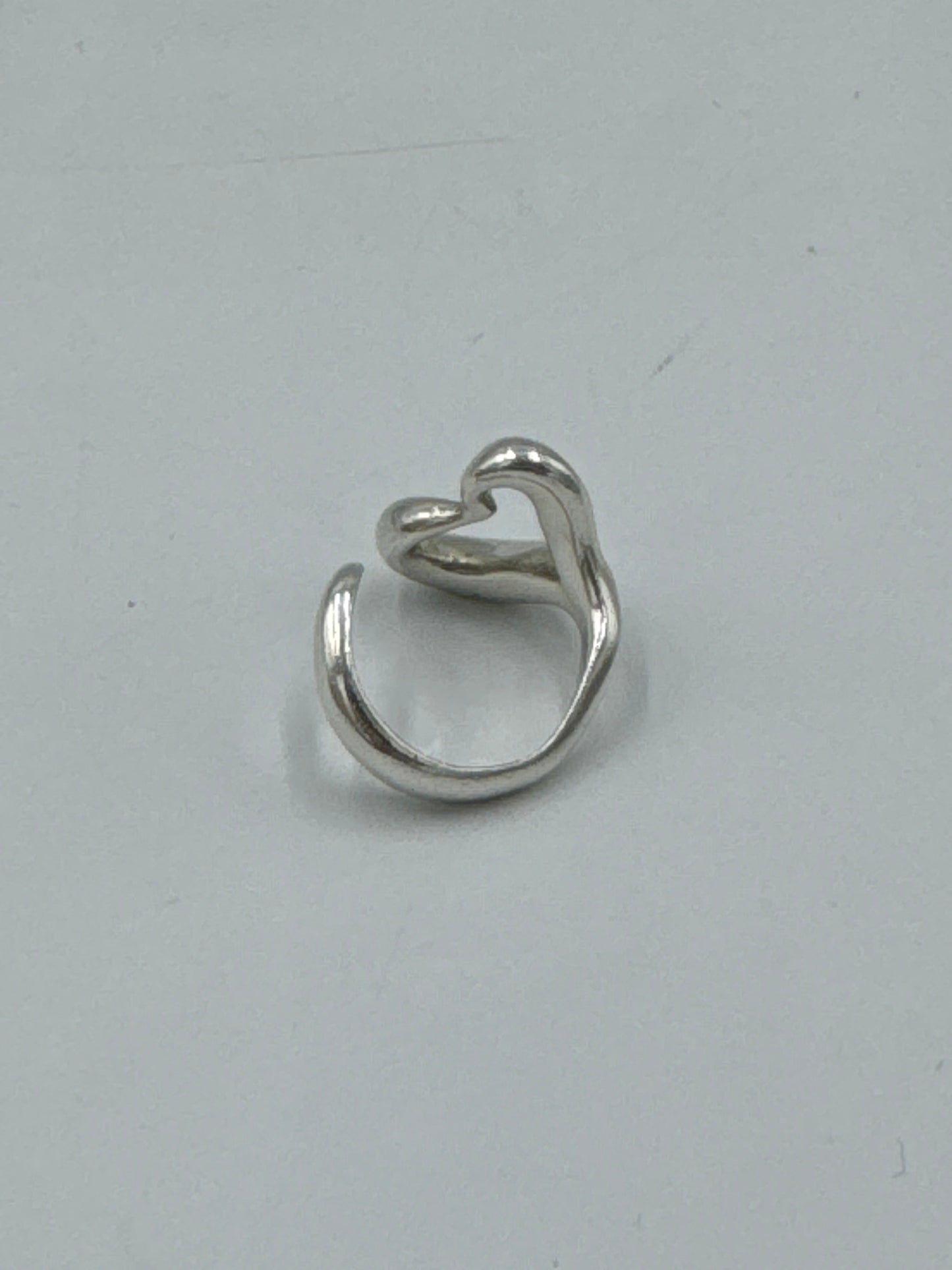 Tiffany & Company Open Heart Designer Ring in Size 7