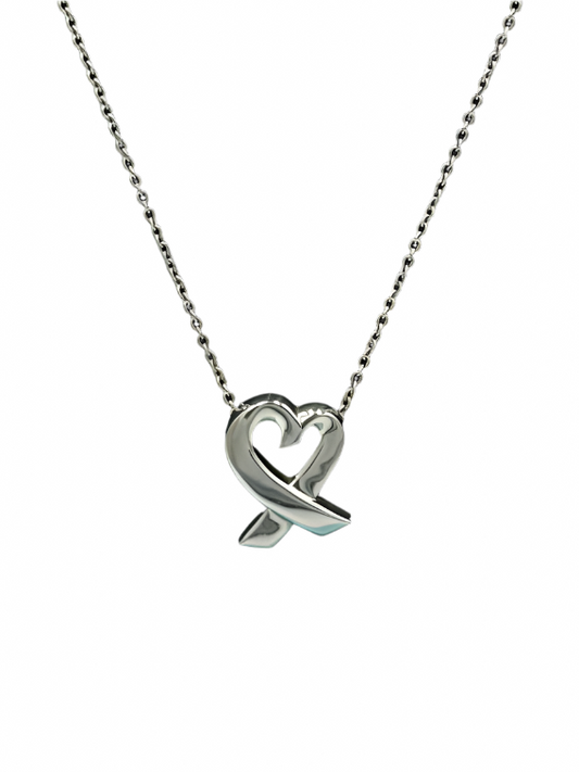 Tiffany & Company Paloma Picasso 925 Heart Designer Necklace