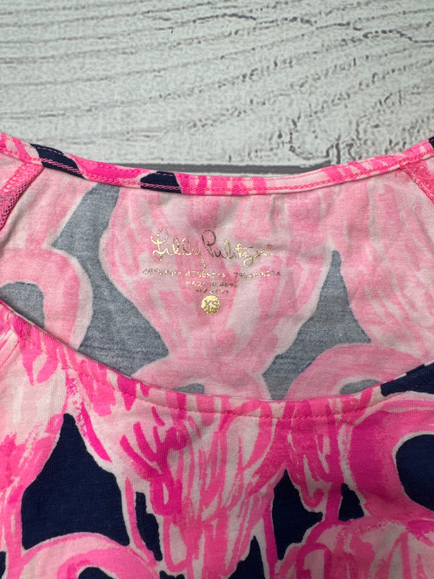 Top Long Sleeve By Lilly Pulitzer In Pink, Size: Xs