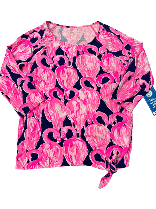 Top Long Sleeve By Lilly Pulitzer In Pink, Size: Xs