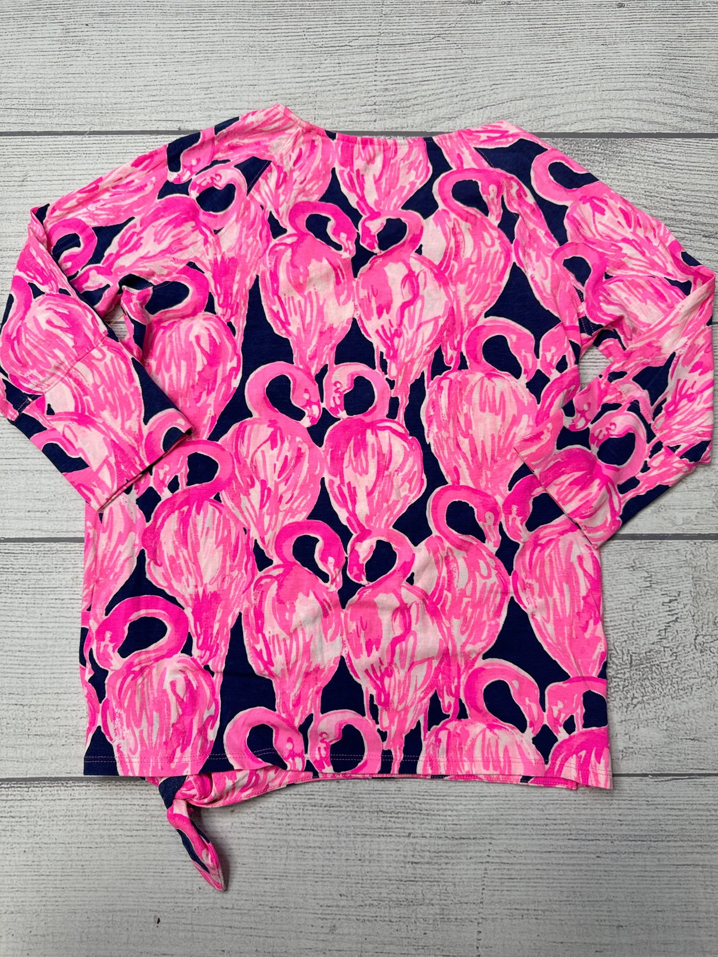 Top Long Sleeve By Lilly Pulitzer In Pink, Size: Xs