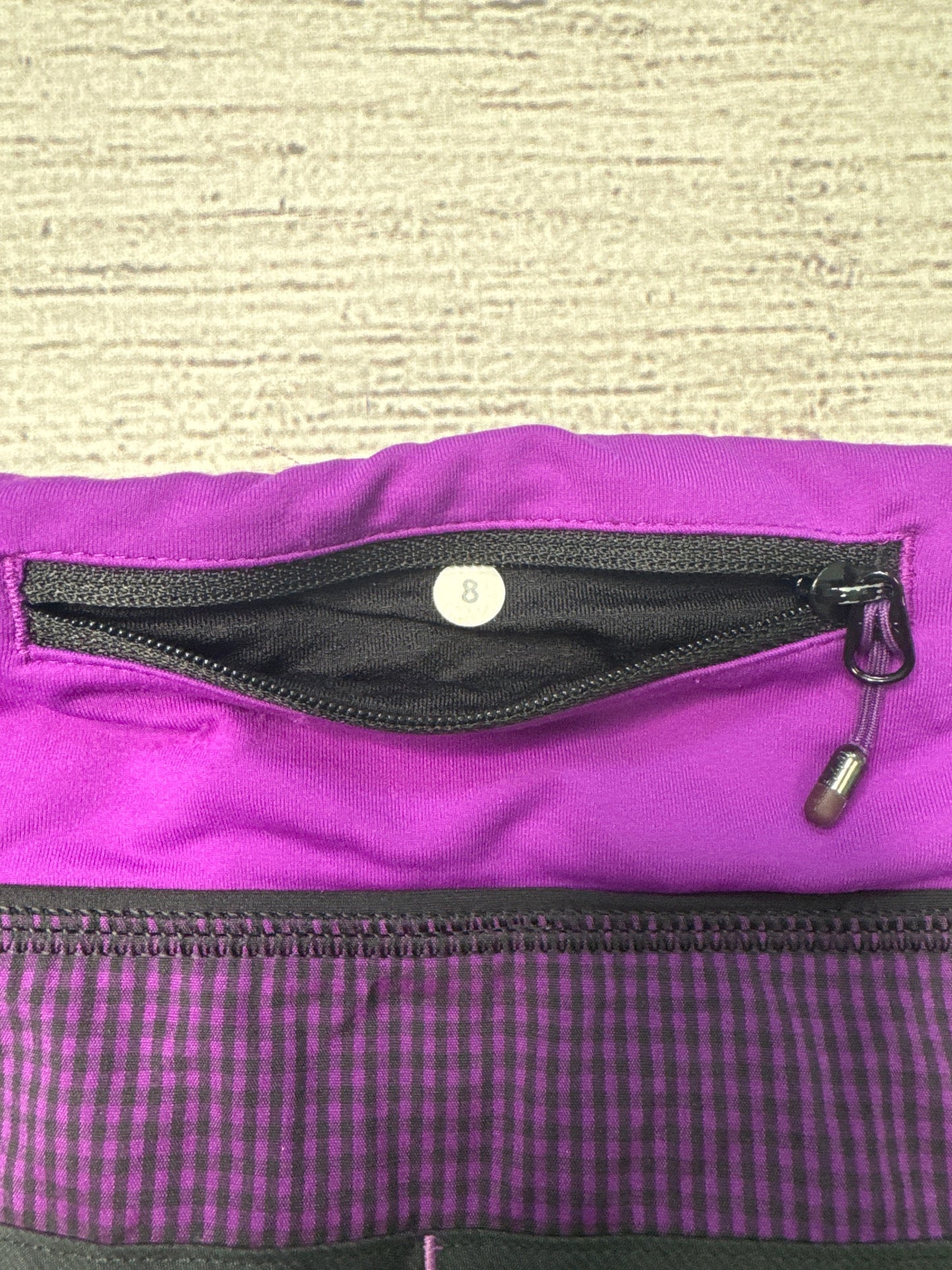 Athletic Shorts By Lululemon In Purple, Size: M