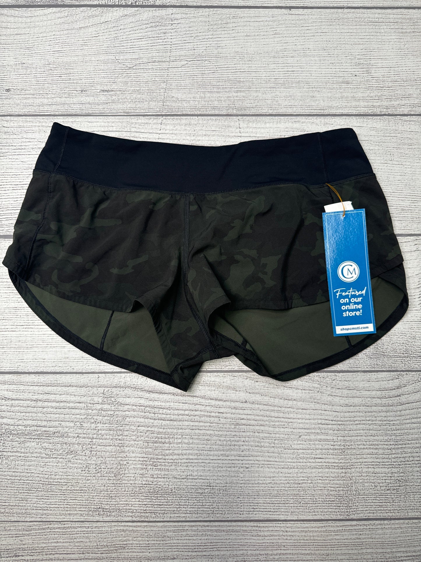 Athletic Shorts By Lululemon In Camoflauge, Size: M