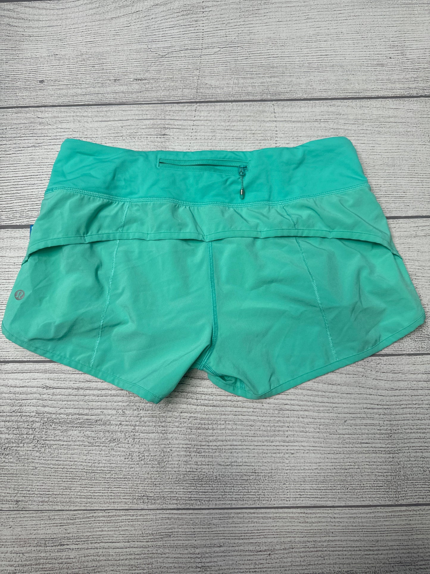 Athletic Shorts By Lululemon In Green, Size: S