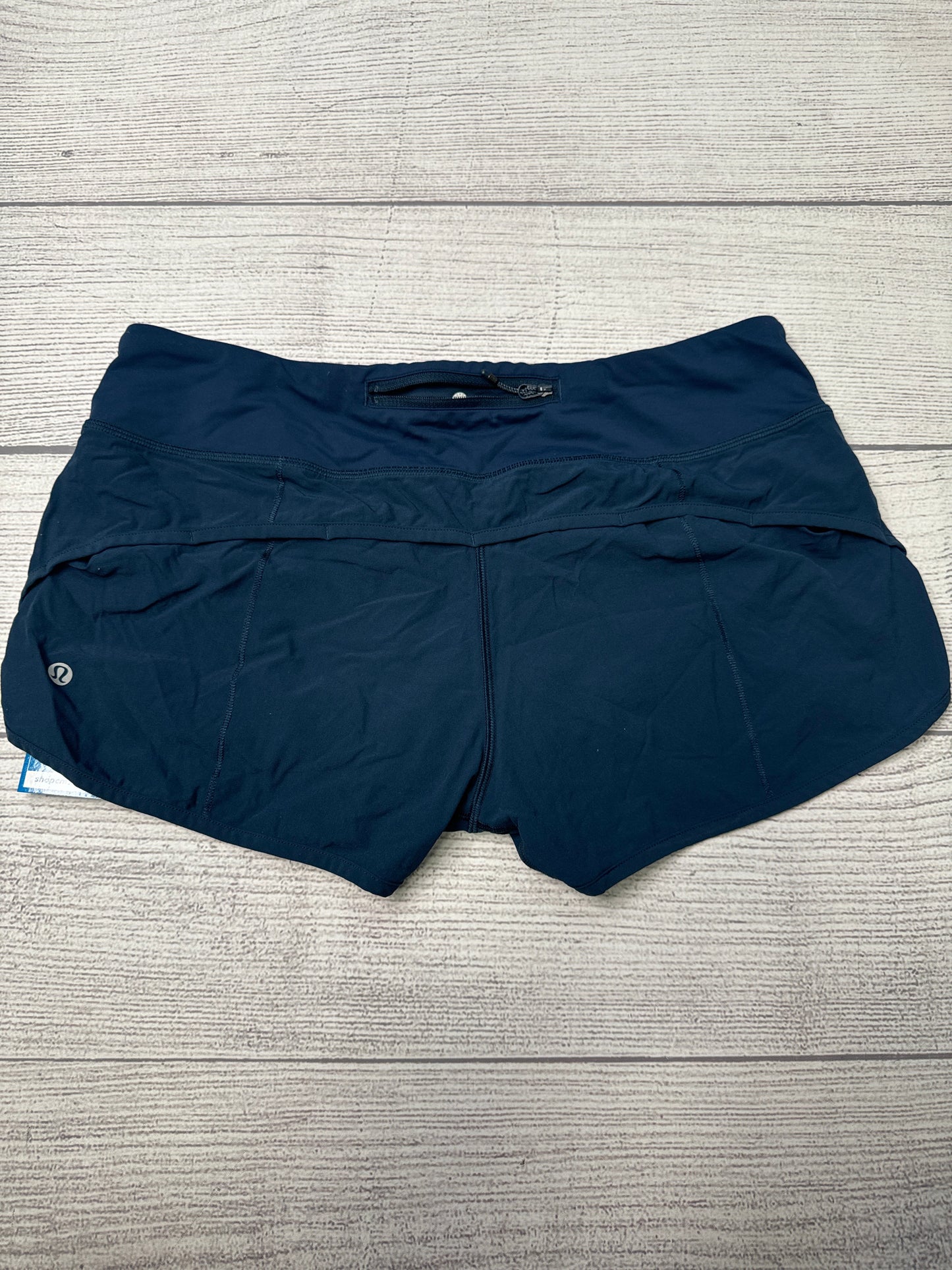 Athletic Shorts By Lululemon In Navy, Size: M